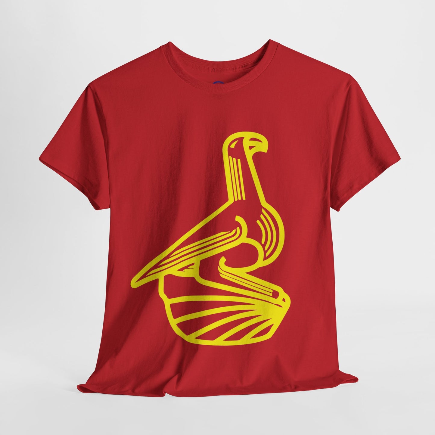 Vibrant Graphic Tee with Bird Design, Unisex Casual Trendy Everyday Fashion - Mucheno Spot