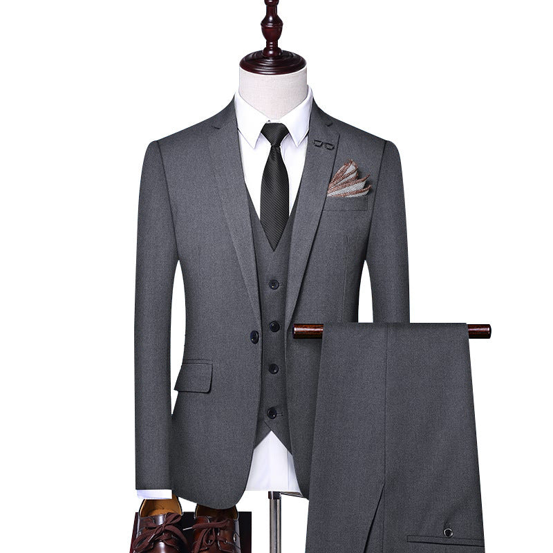 Men’s Elegant 3-Piece Suit – Wedding, Banquet, and Business Wear - Mucheno Spot