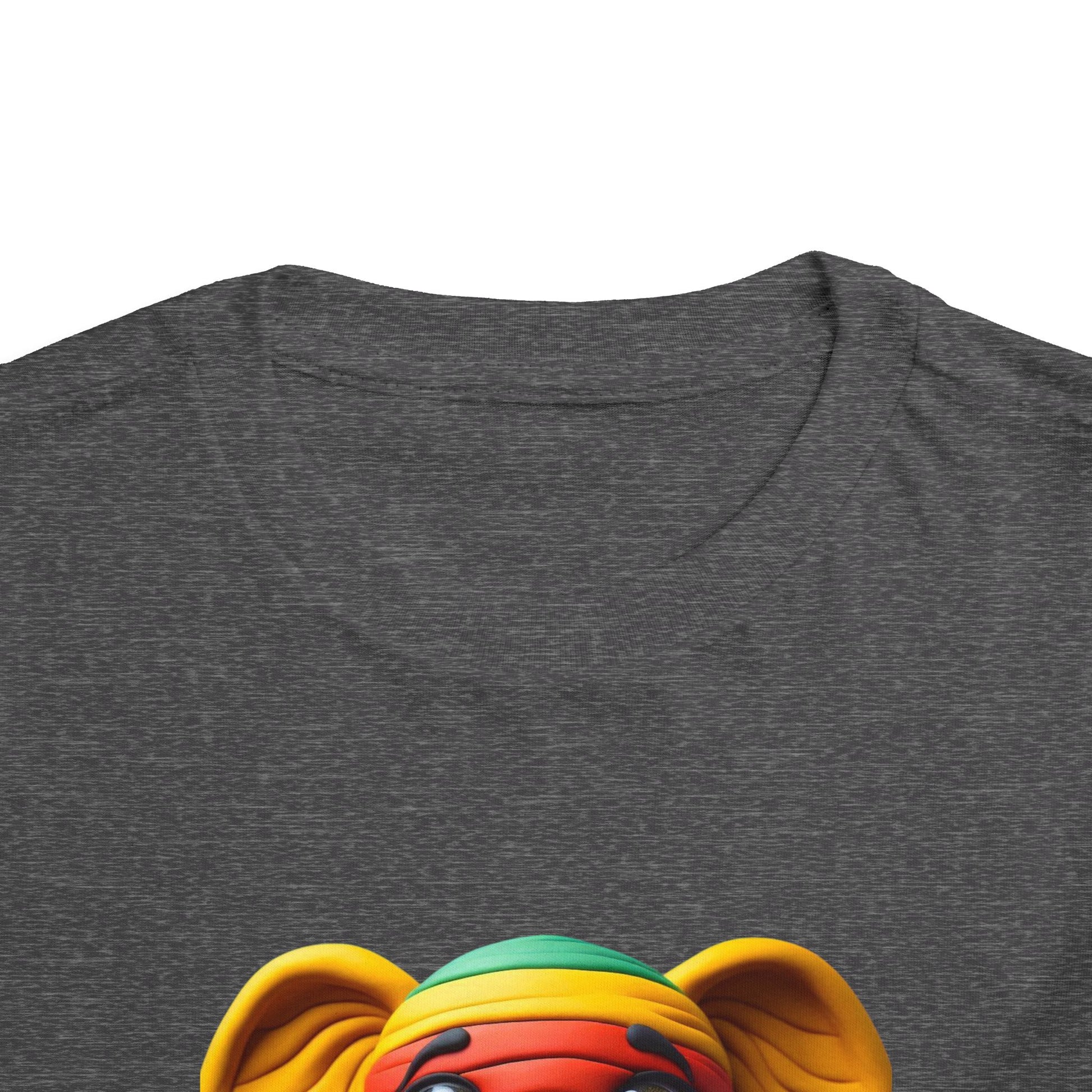 Colorful Elephant Toddler Tee, Kids Birthday Gift, Cute Short Sleeve Shirt, Animal Lovers Apparel, Fun Toddler Outfit - Mucheno Spot