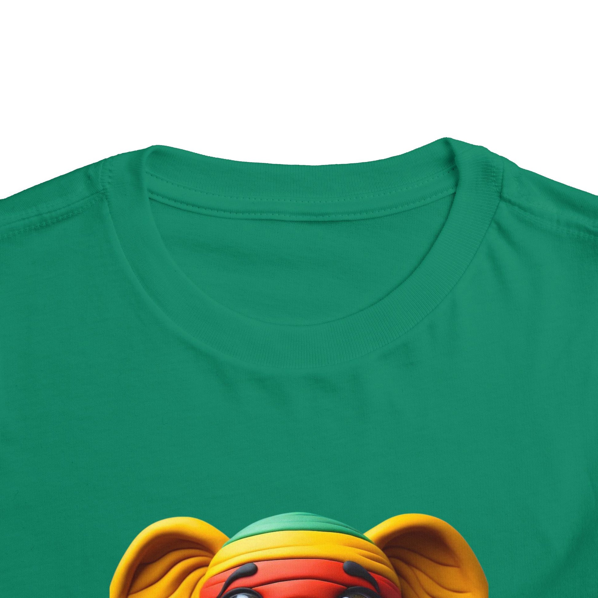 Colorful Elephant Toddler Tee, Kids Birthday Gift, Cute Short Sleeve Shirt, Animal Lovers Apparel, Fun Toddler Outfit - Mucheno Spot