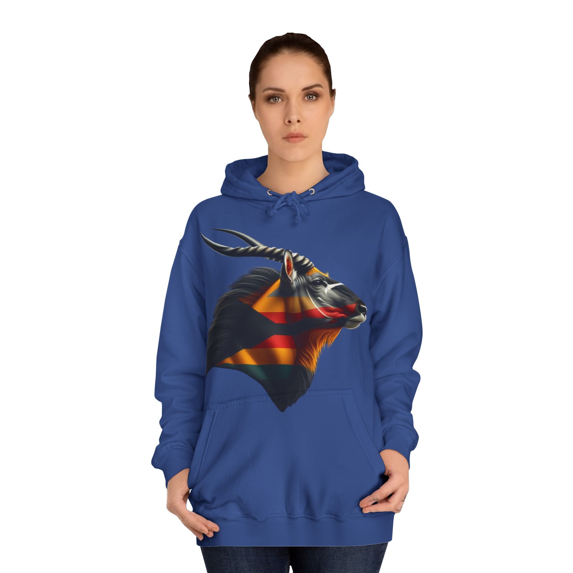 Shona/Ndebele Totem Hoodie – Mhofu/Chihera- Totem Drip: Culture Never Looked This Good - Mucheno Spot