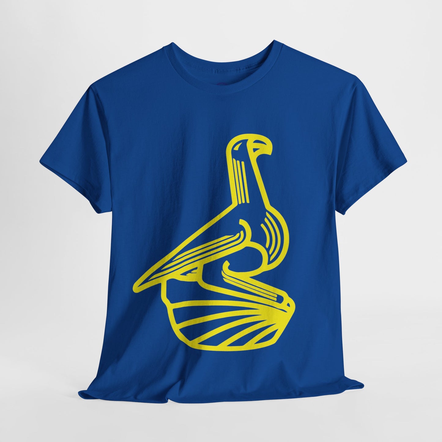 Vibrant Graphic Tee with Bird Design, Unisex Casual  Trendy Everyday Fashion - Mucheno Spot