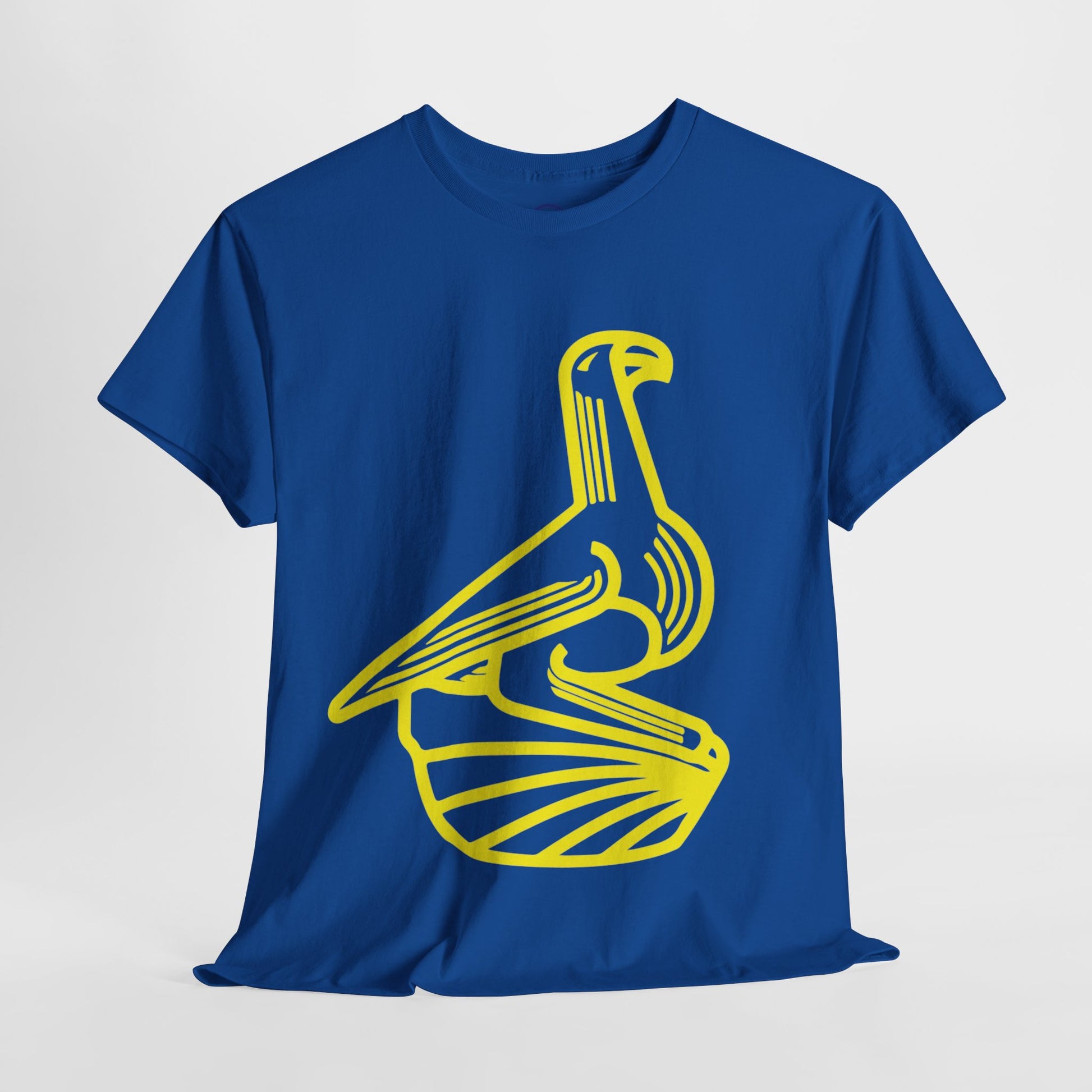Vibrant Graphic Tee with Bird Design, Unisex Casual  Trendy Everyday Fashion - Mucheno Spot