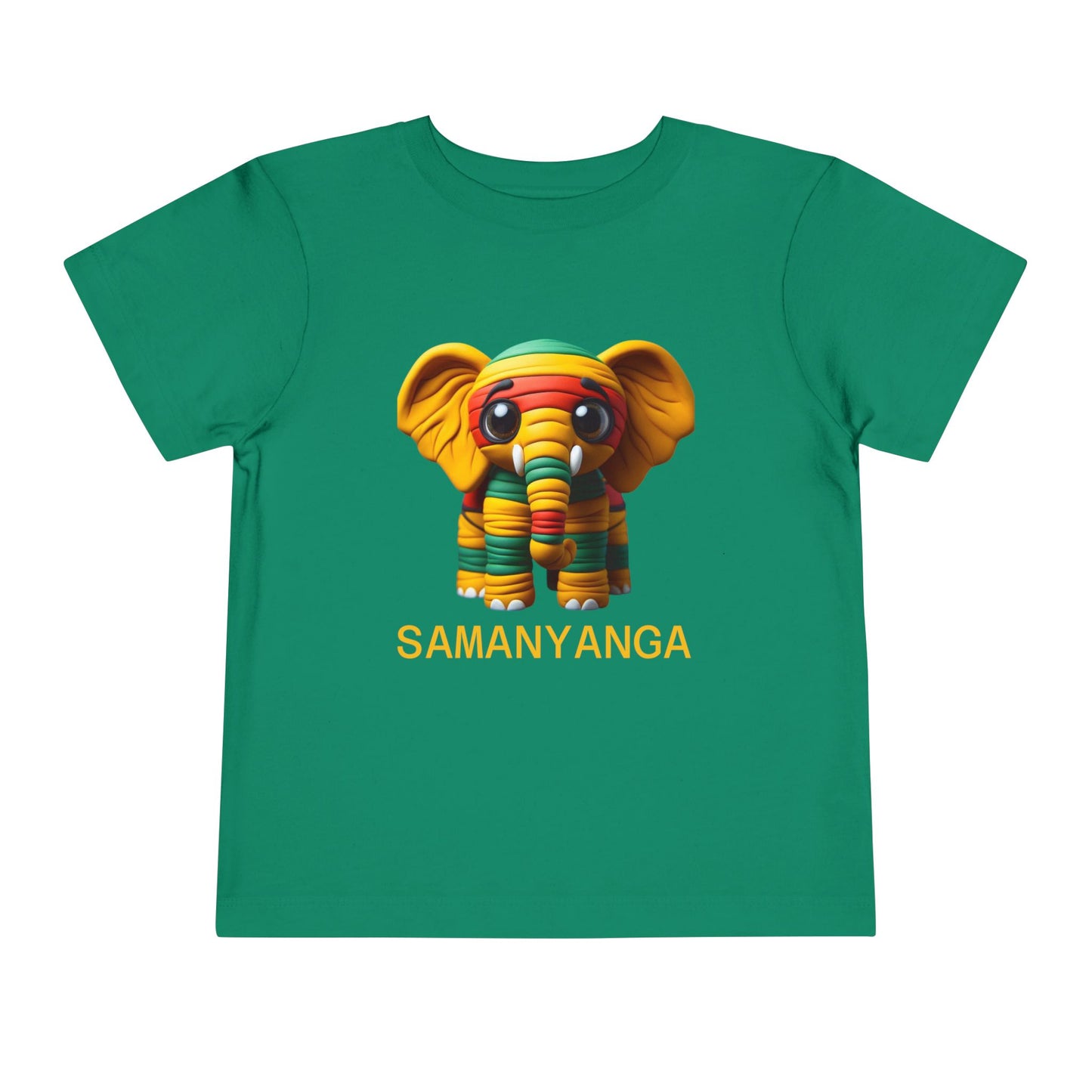 Colorful Elephant Toddler Tee, Kids Birthday Gift, Cute Short Sleeve Shirt, Animal Lovers Apparel, Fun Toddler Outfit - Mucheno Spot