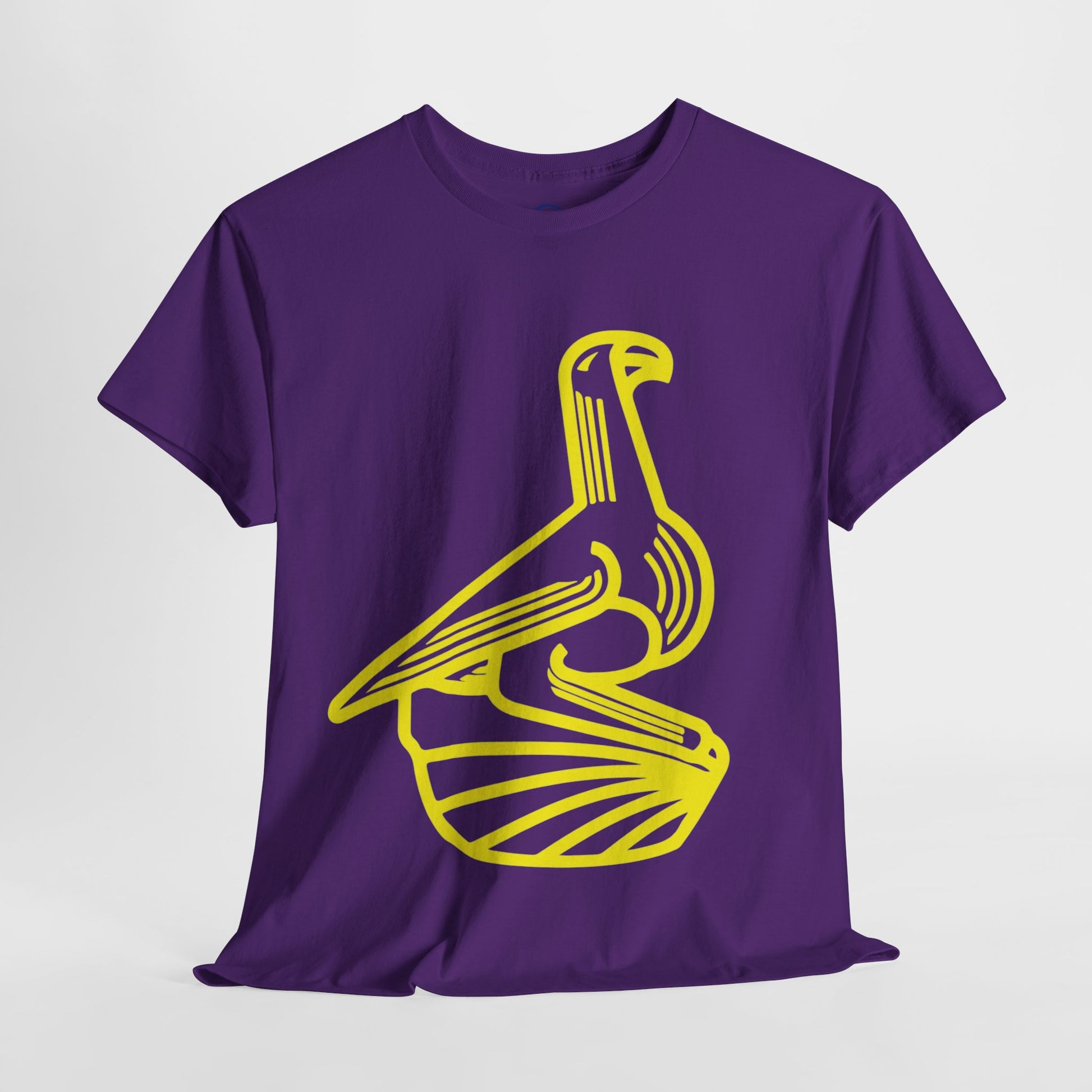 Vibrant Graphic Tee with Bird Design, Unisex Casual  Trendy Everyday Fashion - Mucheno Spot