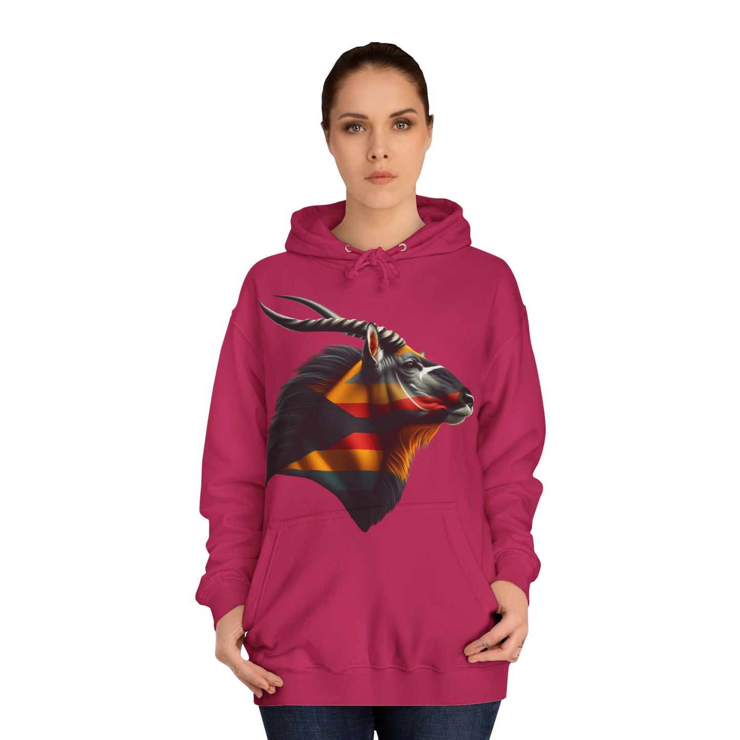 Shona/Ndebele Totem Hoodie – Mhofu/Chihera- Totem Drip: Culture Never Looked This Good - Mucheno Spot