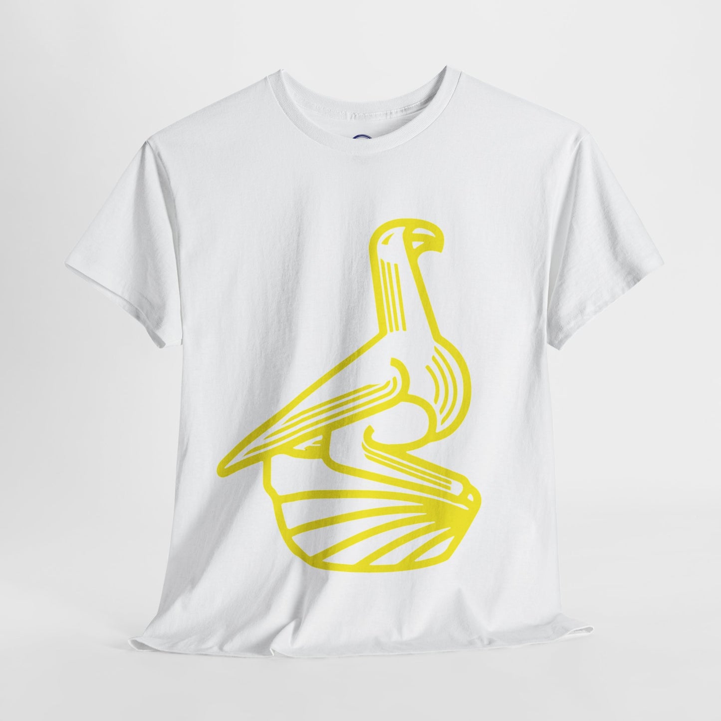 Vibrant Graphic Tee with Bird Design, Unisex Casual  Trendy Everyday Fashion - Mucheno Spot