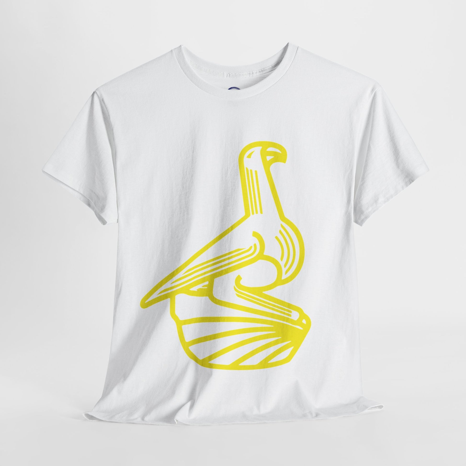 Vibrant Graphic Tee with Bird Design, Unisex Casual  Trendy Everyday Fashion - Mucheno Spot