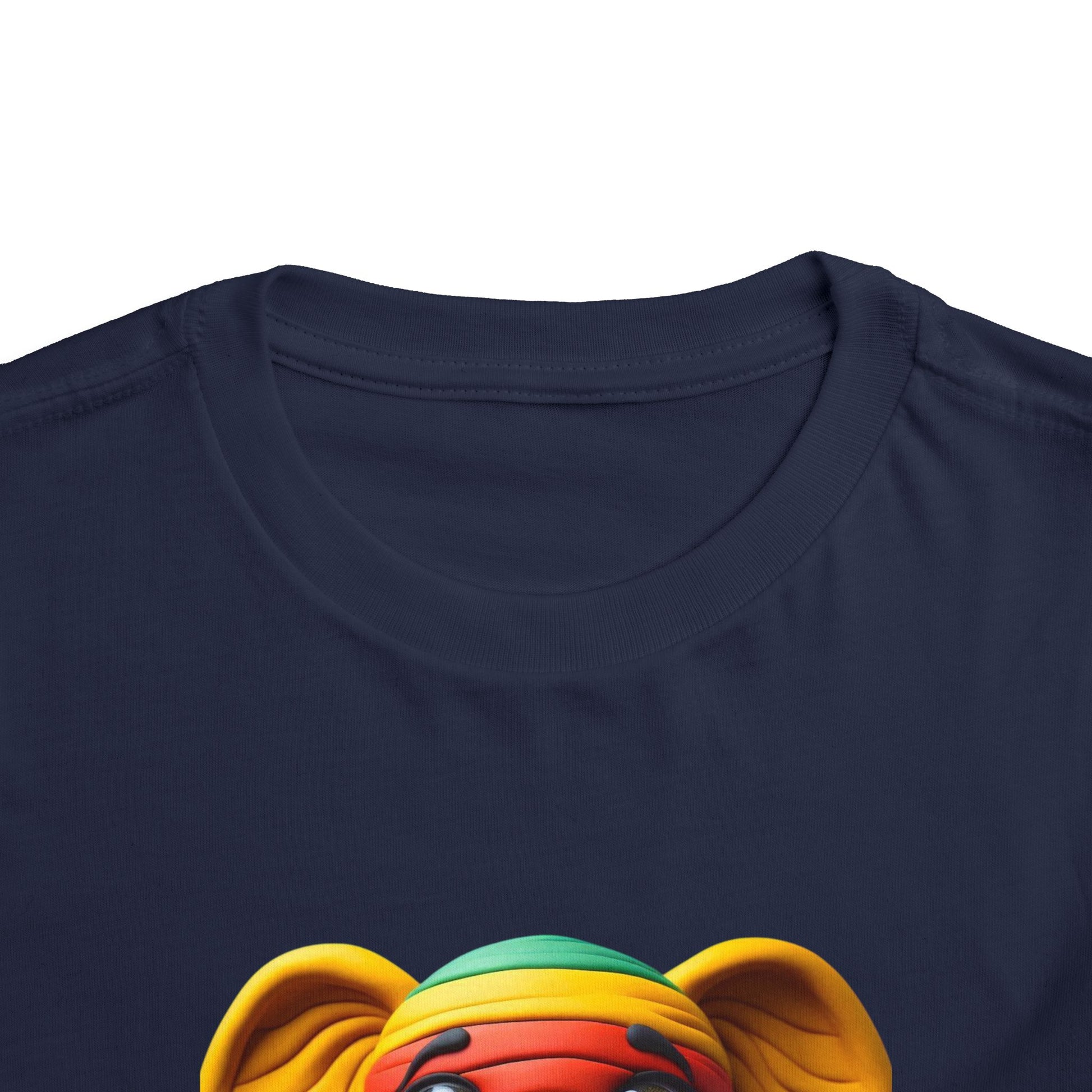 Colorful Elephant Toddler Tee, Kids Birthday Gift, Cute Short Sleeve Shirt, Animal Lovers Apparel, Fun Toddler Outfit - Mucheno Spot