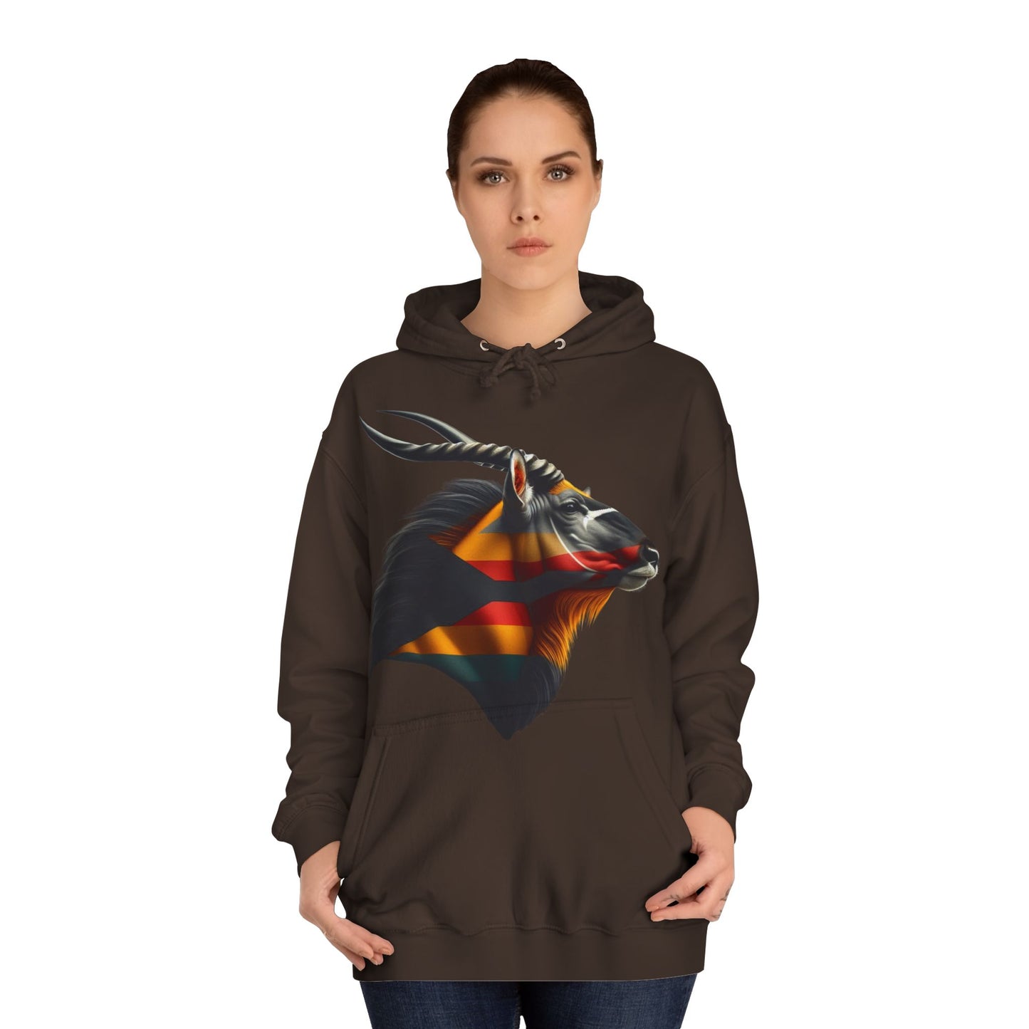 Shona/Ndebele Totem Hoodie – Mhofu/Chihera- Totem Drip: Culture Never Looked This Good - Mucheno Spot