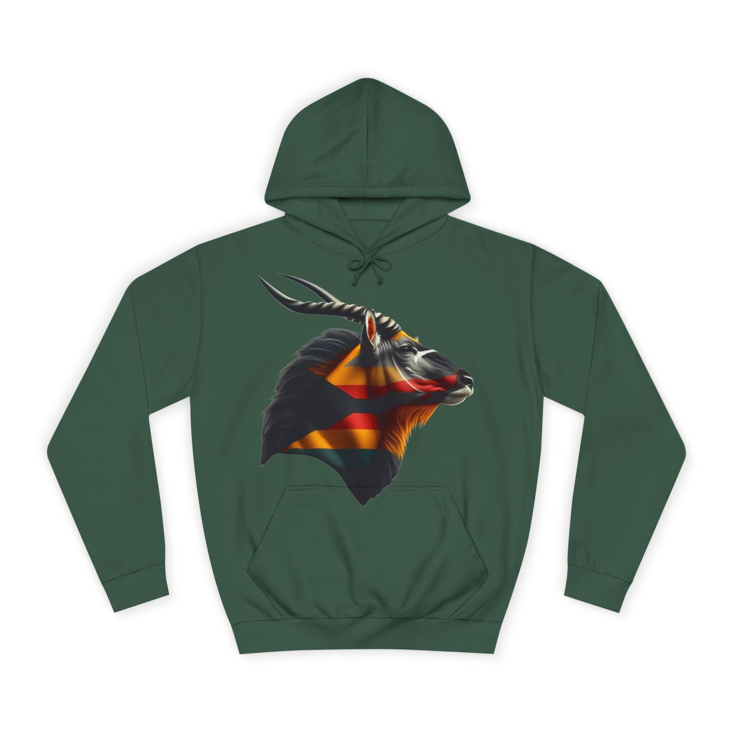 Shona/Ndebele Totem Hoodie – Mhofu/Chihera- Totem Drip: Culture Never Looked This Good - Mucheno Spot