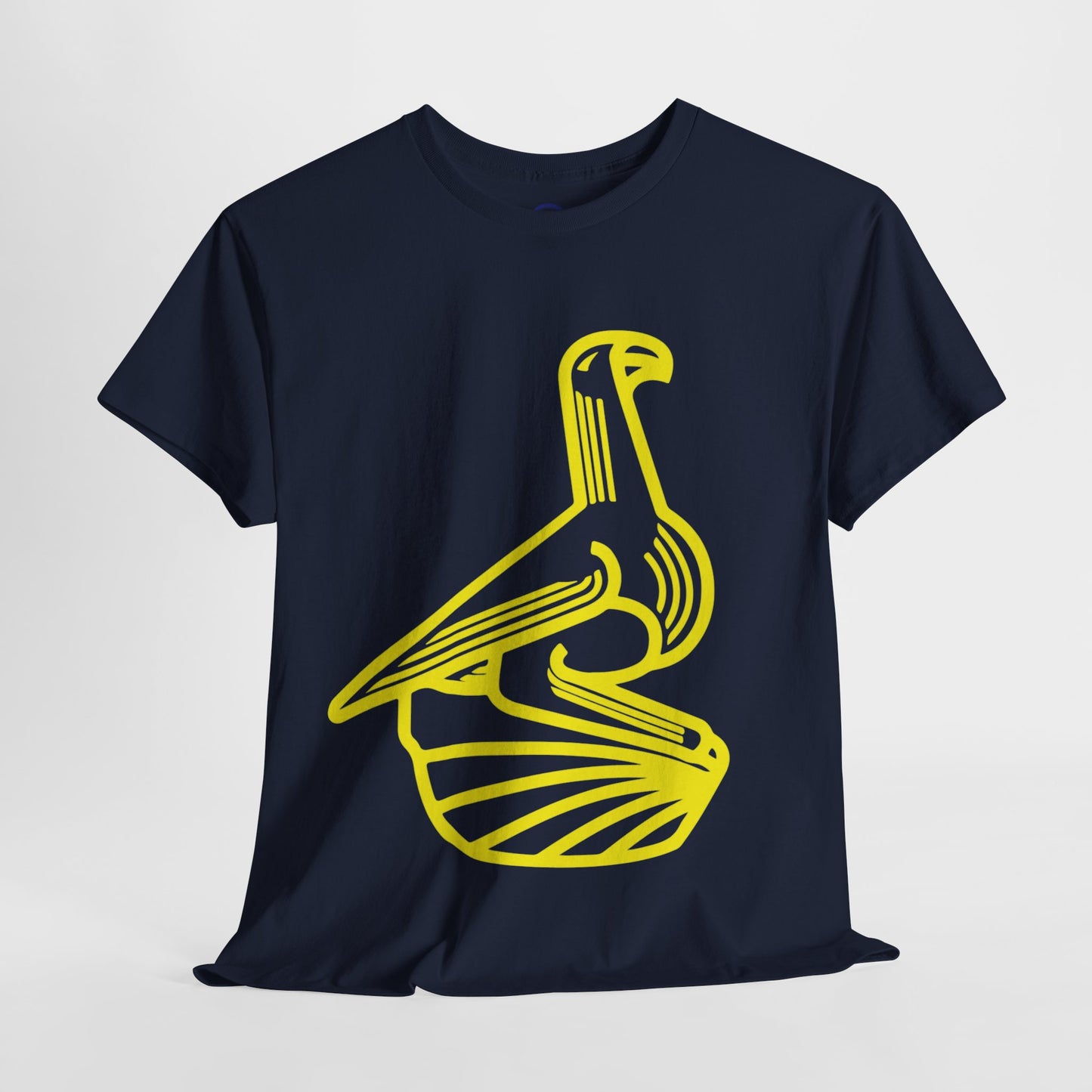 Vibrant Graphic Tee with Bird Design, Unisex Casual  Trendy Everyday Fashion - Mucheno Spot