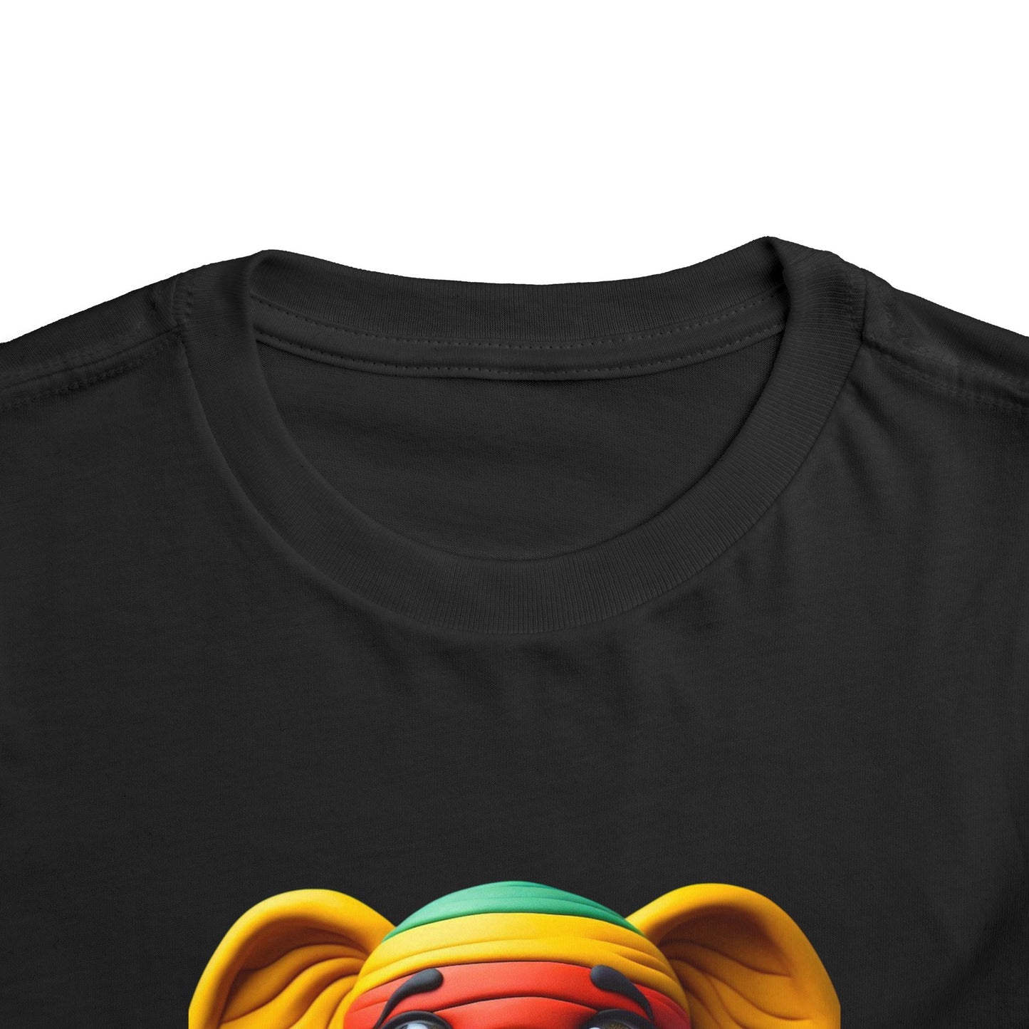 Colorful Elephant Toddler Tee, Kids Birthday Gift, Cute Short Sleeve Shirt, Animal Lovers Apparel, Fun Toddler Outfit - Mucheno Spot