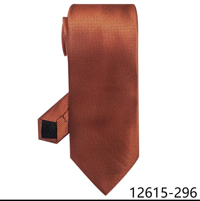 Luxury Silk Tie for Men – 8 cm Blue Stripe Gravata for Suit or Office - Mucheno Spot