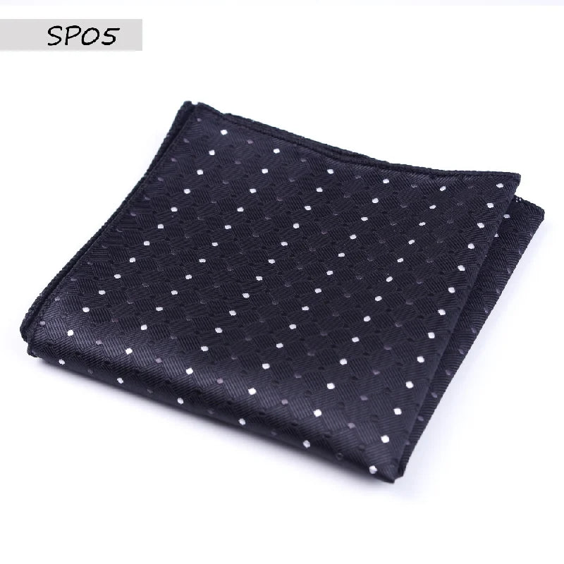 Vintage Men’s Pocket Square Handkerchief – Silk/Linen/Wool Formal Suit Accessory - Mucheno Spot