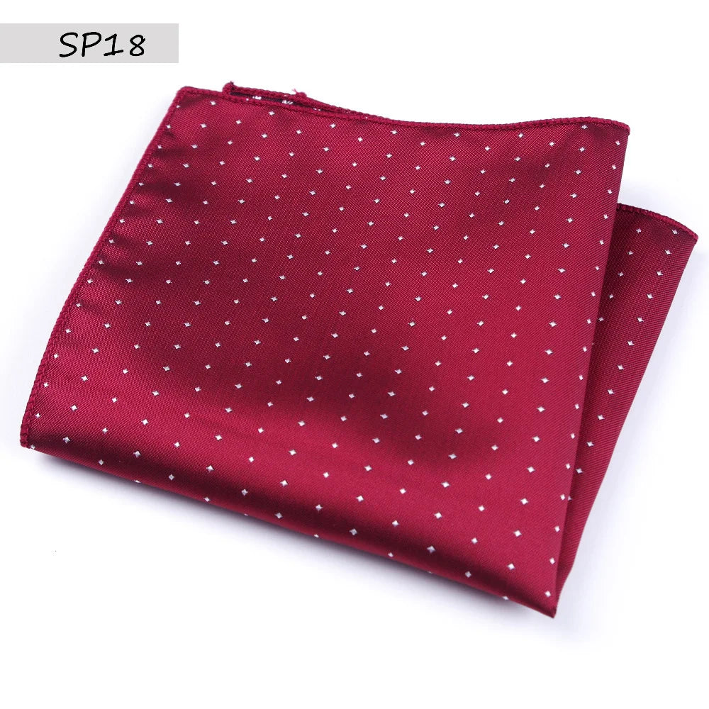 Vintage Men’s Pocket Square Handkerchief – Silk/Linen/Wool Formal Suit Accessory - Mucheno Spot