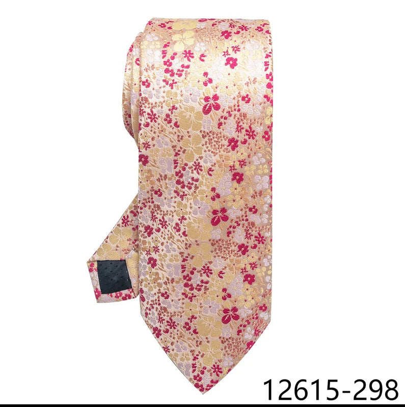 Luxury Silk Tie for Men – 8 cm Blue Stripe Gravata for Suit or Office - Mucheno Spot