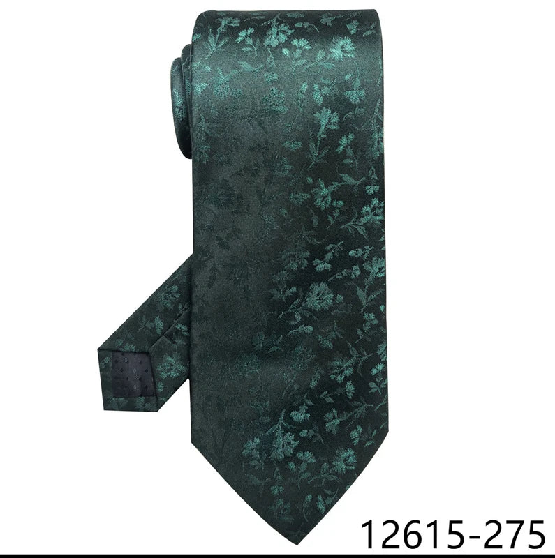 Luxury Silk Tie for Men – 8 cm Blue Stripe Gravata for Suit or Office - Mucheno Spot